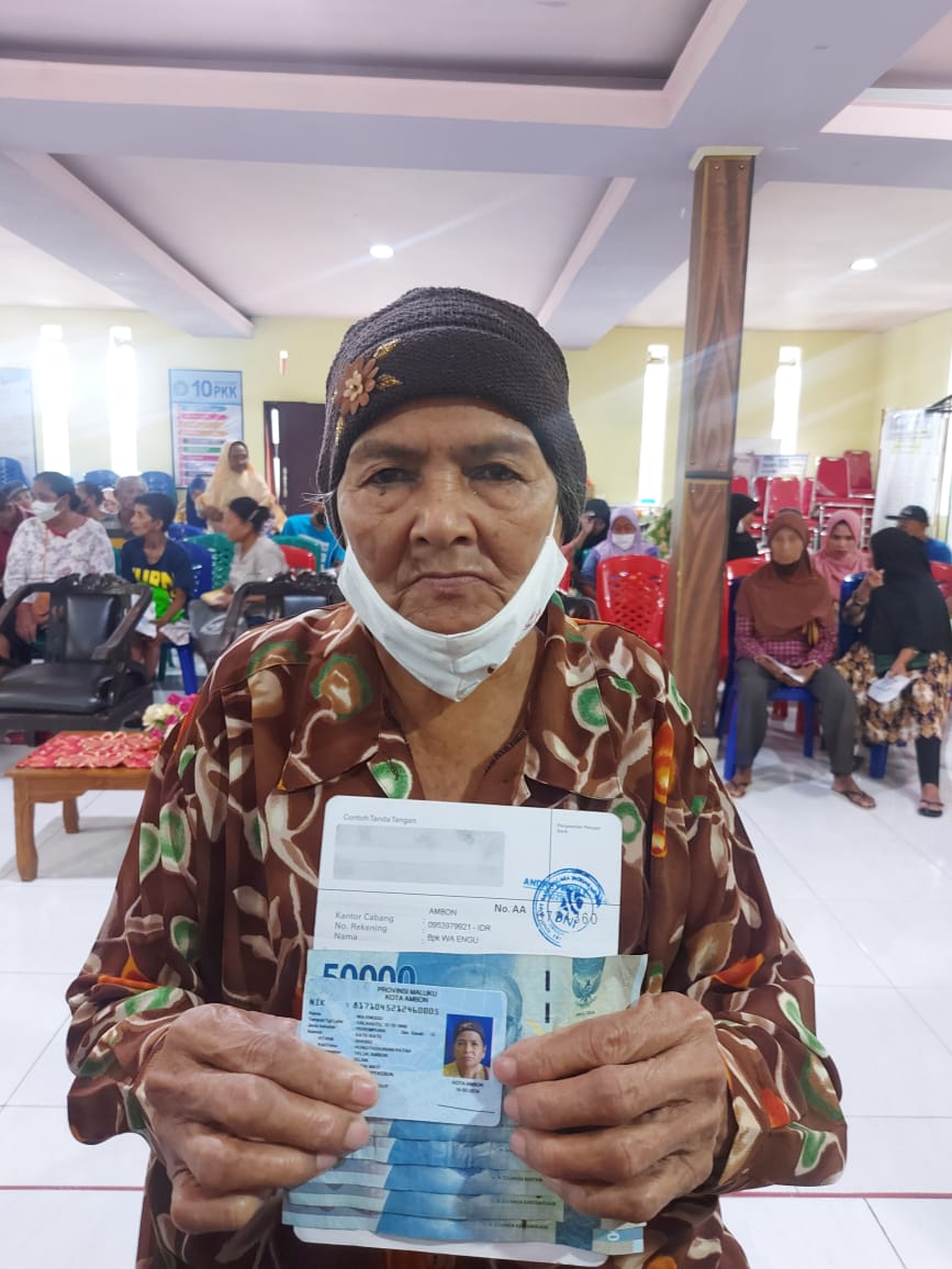 BLT Bulan Agustus 2022, Disalurkan kepada 95 KPM Desa Hunuth/Durian Patah